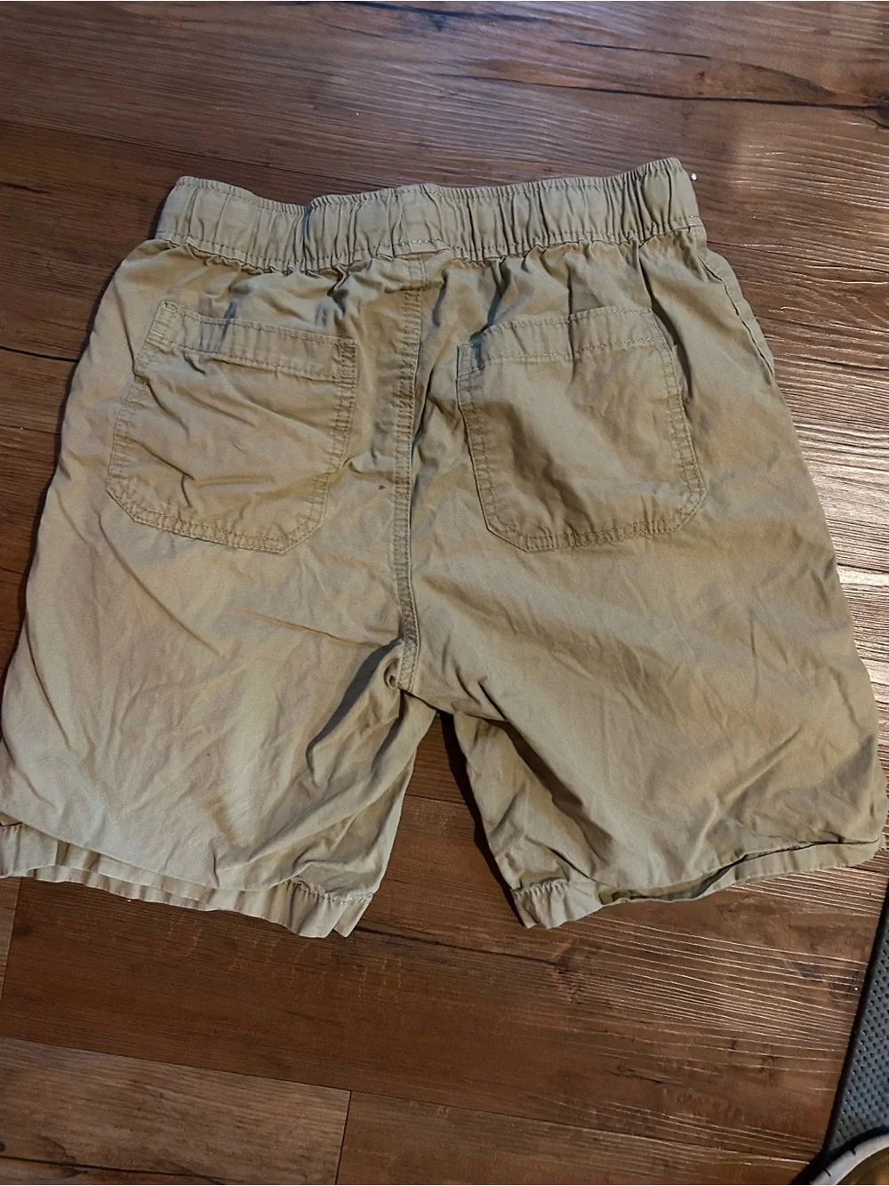 The Children's Place Tan Drawstring Cargo Shorts - Set of 3